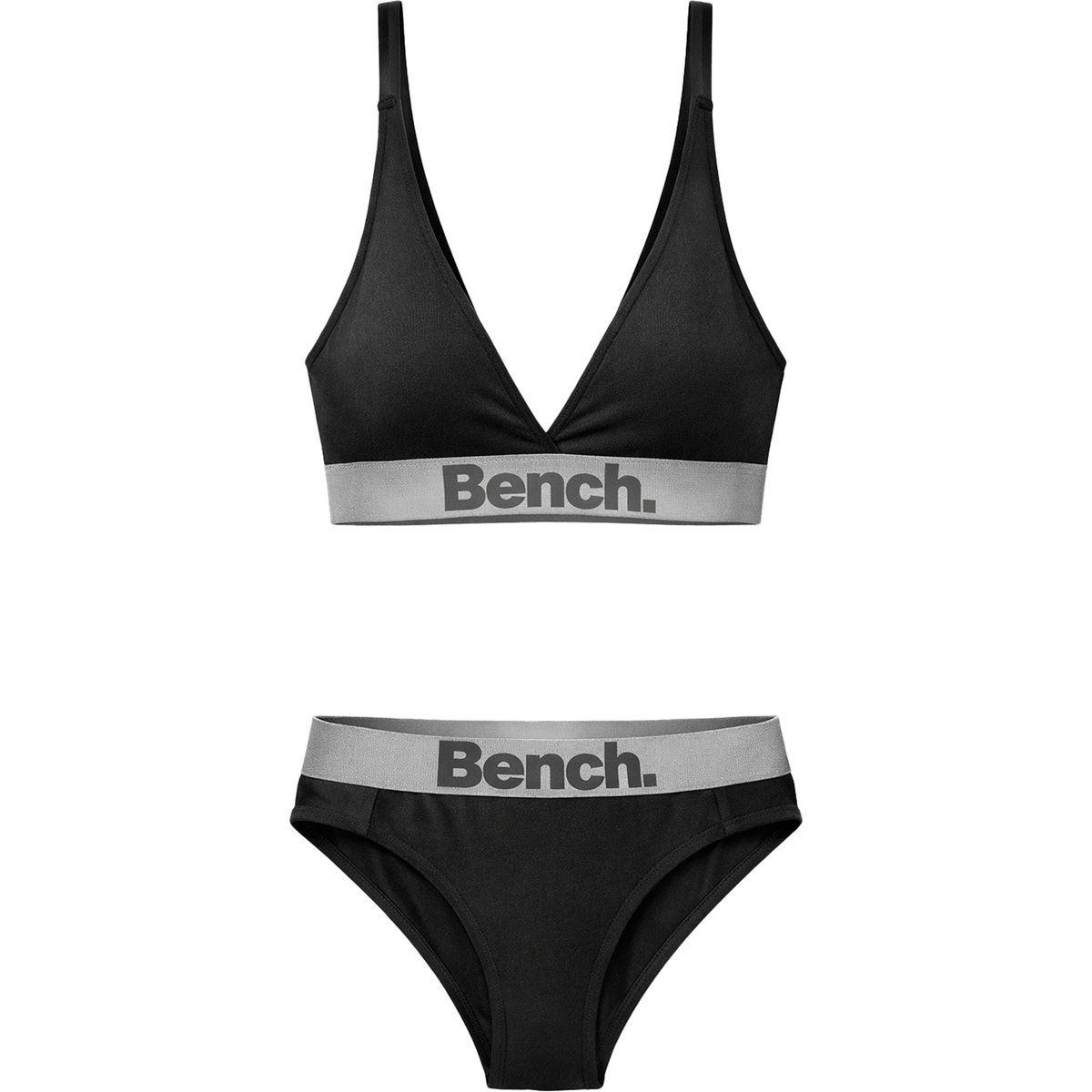 Sportliches Baumwoll-Bralette und Slips
