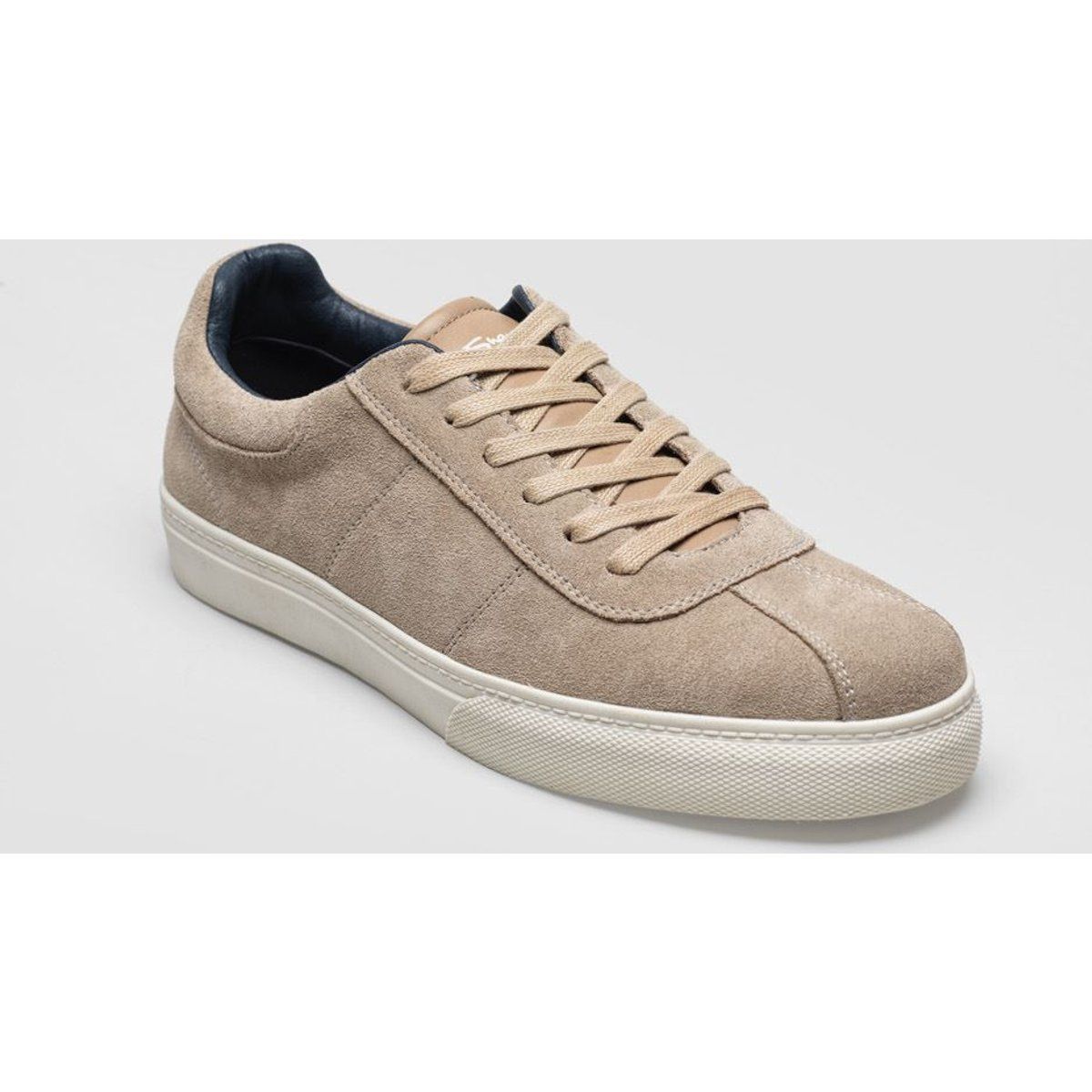 Klassischer Wildleder-Sneaker mit Cupsohle