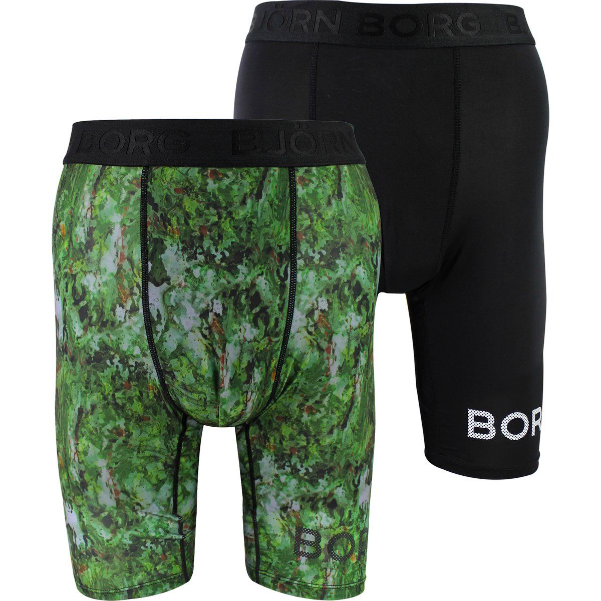 Feuchtigkeitsableitende Performance-Boxershorts mit langem Bein