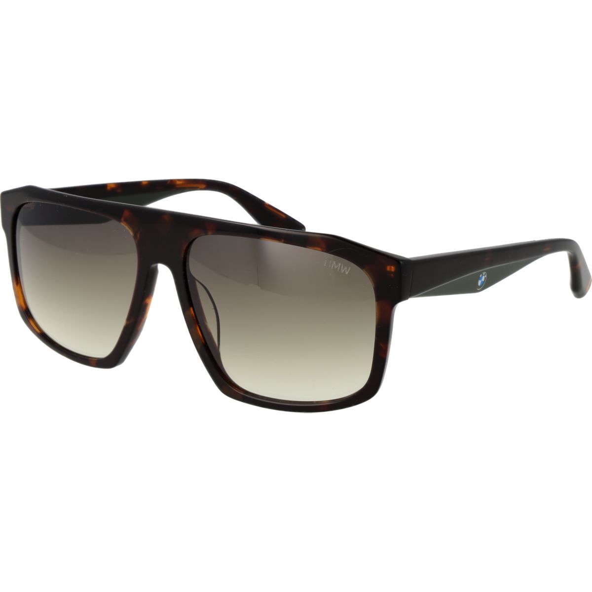Markante quadratische Flat-Top Sonnenbrille