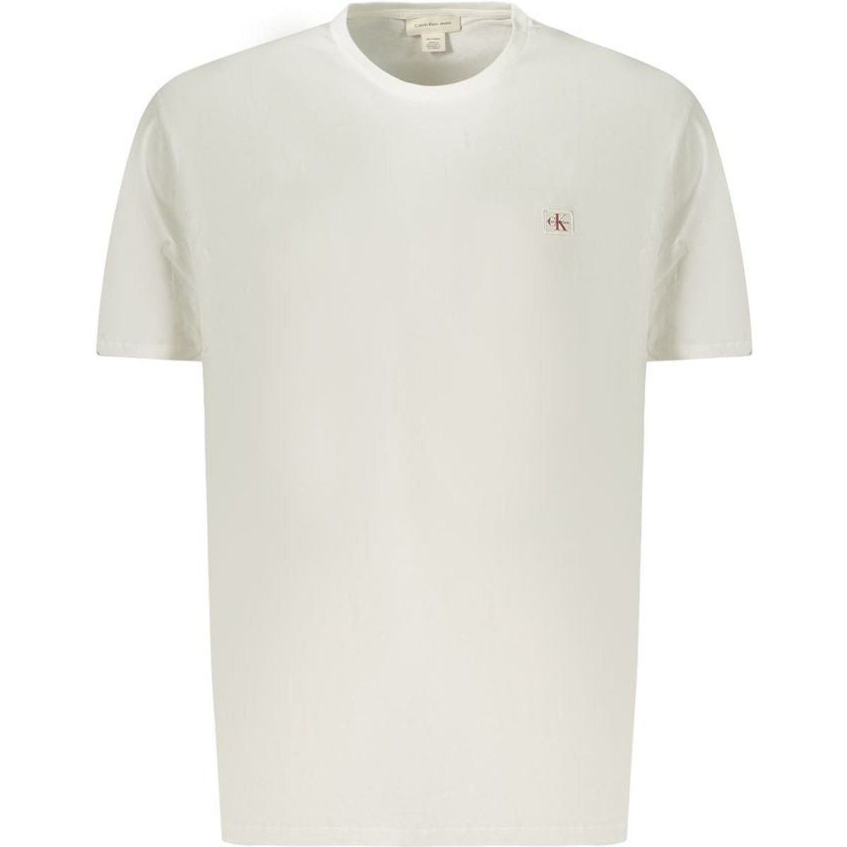 Minimalistisches Baumwoll-T-Shirt mit Applikation