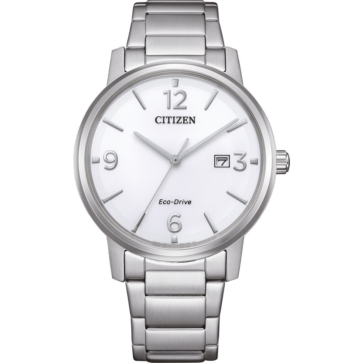 Zeitlose Analoguhr mit Gliederarmband