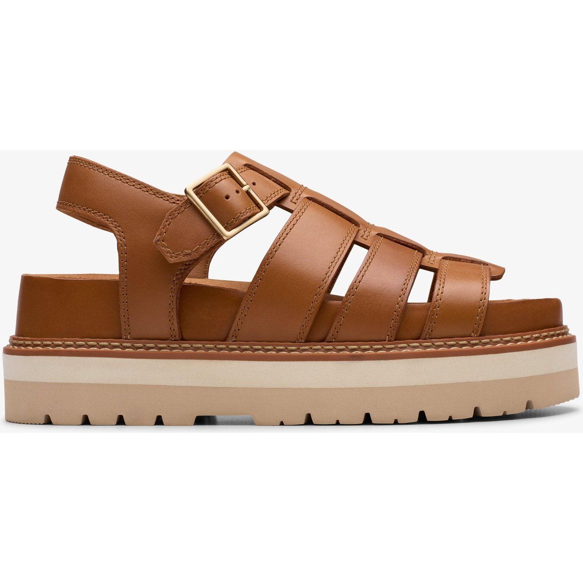 Chunky-Leder-Utility-Sandalen
