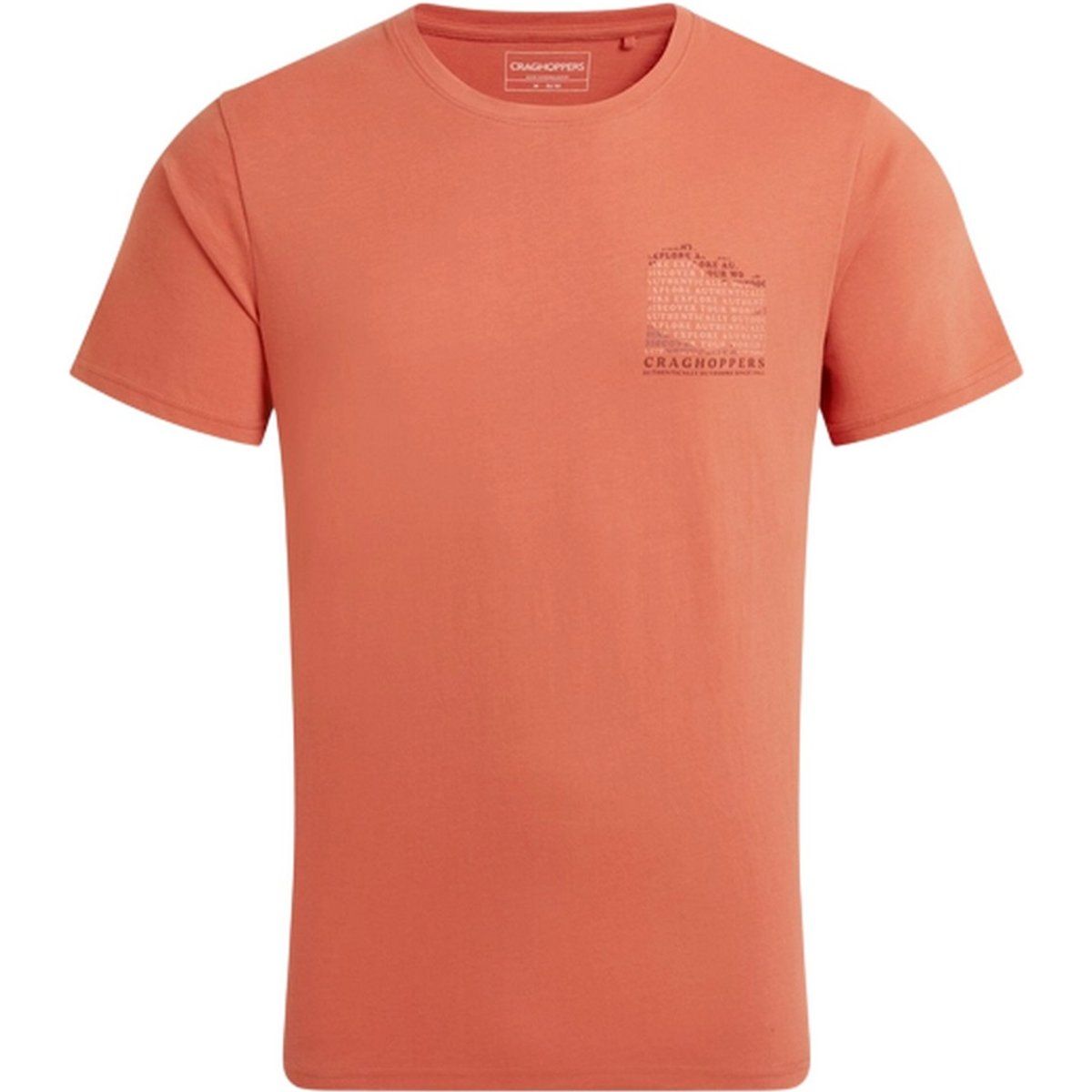Bio-Baumwoll-Shirt mit Berggrafik
