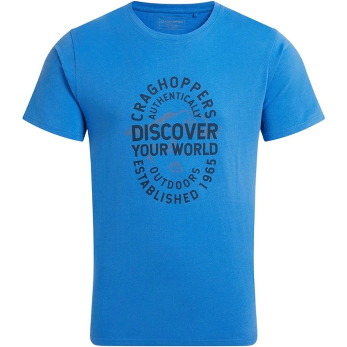 Bio-Baumwoll-T-Shirt mit Grafik-Slogan