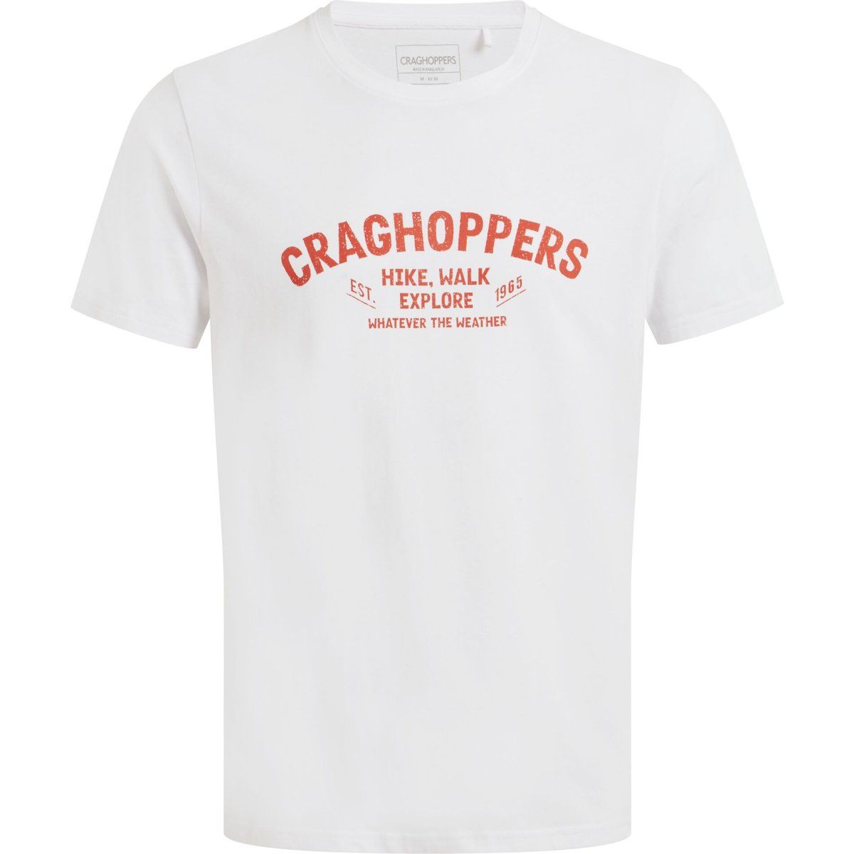 Vintage Grafik-Print Baumwoll-T-Shirt