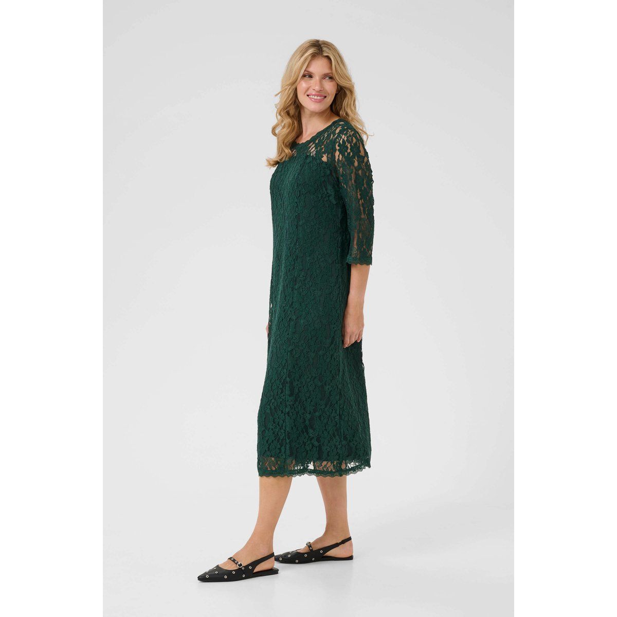 Elegantes Midikleid aus Spitze