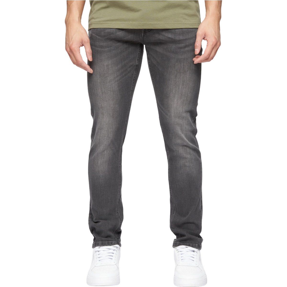 Slim Fit Jeans mit Waschung