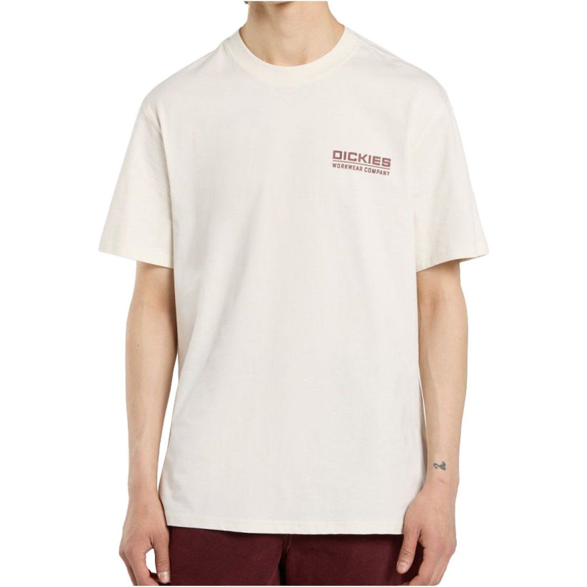Minimalistisches Grafik-T-Shirt mit Logo