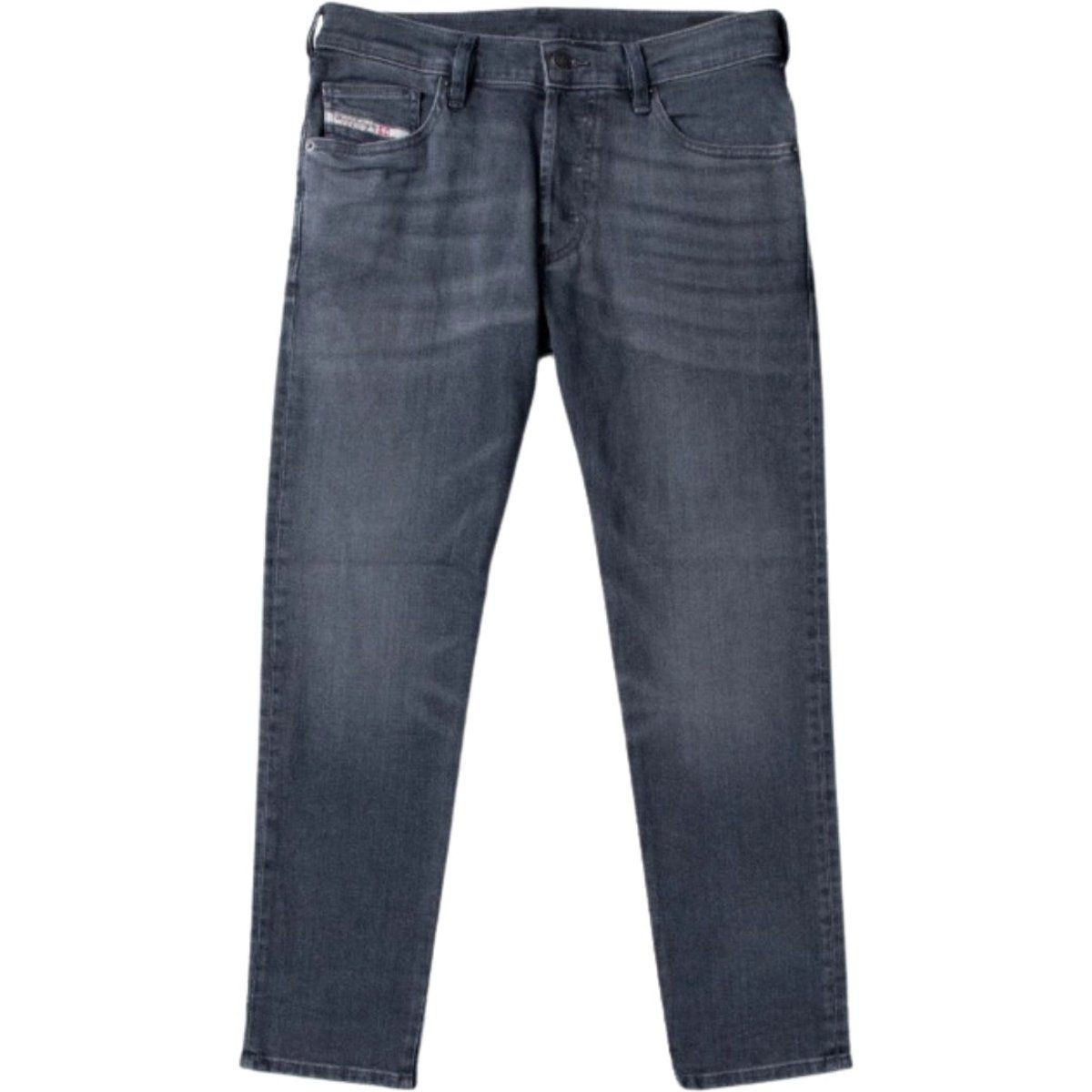Tapered Fit Stretch-Denim Jeans
