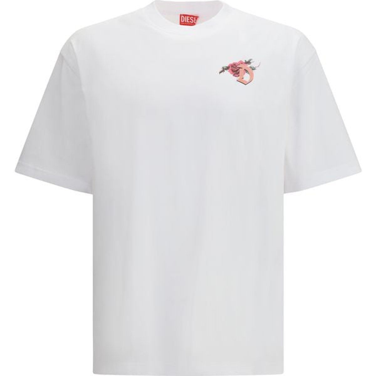 Bio-Baumwollshirt mit Graffiti-Print