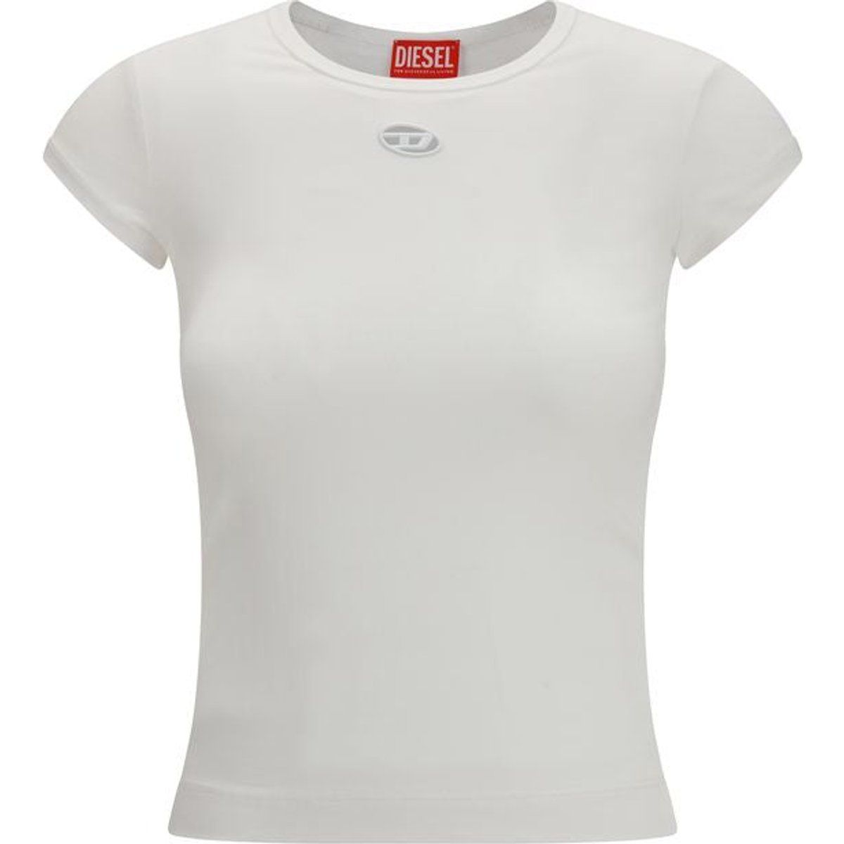 Figurbetontes Jersey-T-Shirt mit Logo