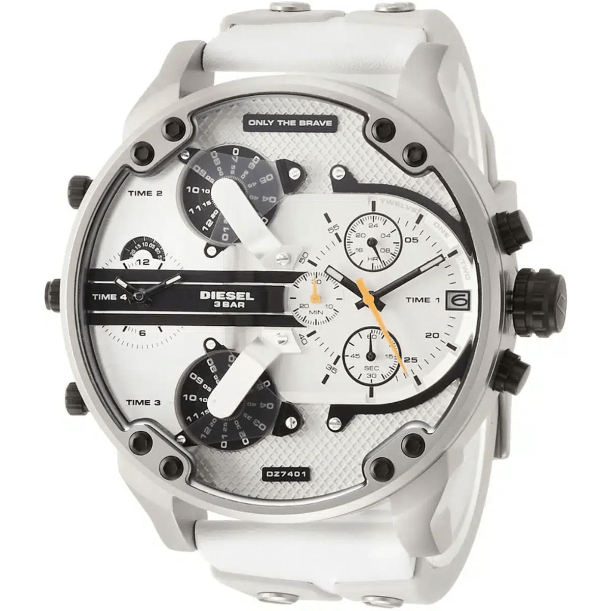 Übergroße Chronographen-Uhr mit Mehrfachanzeige