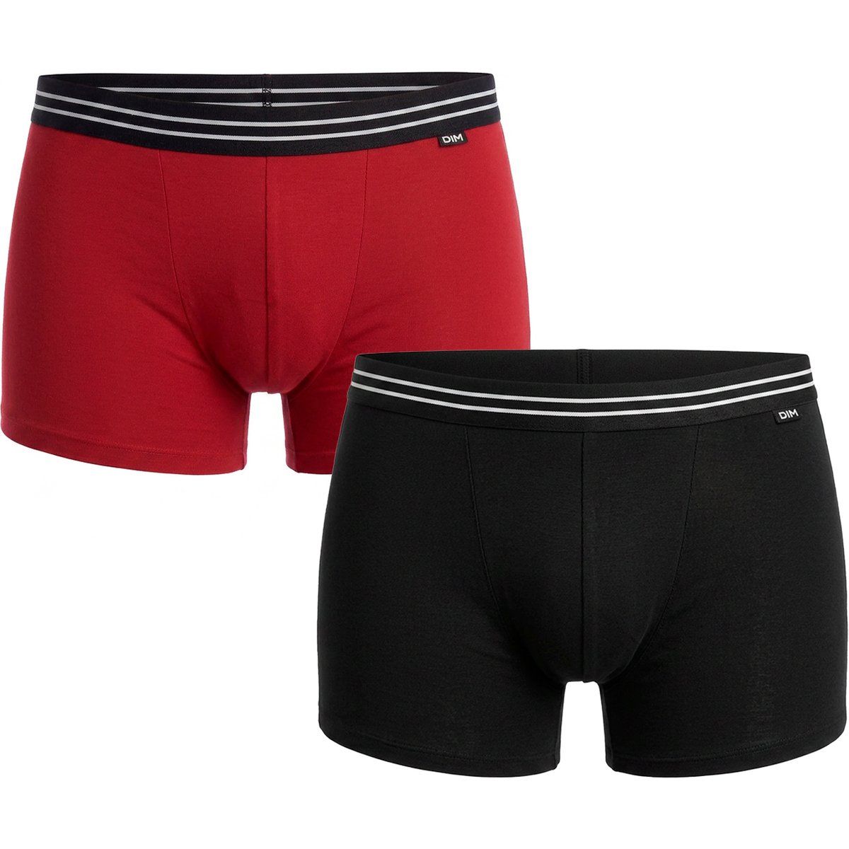 2er-Pack elastische Baumwoll-Boxershorts