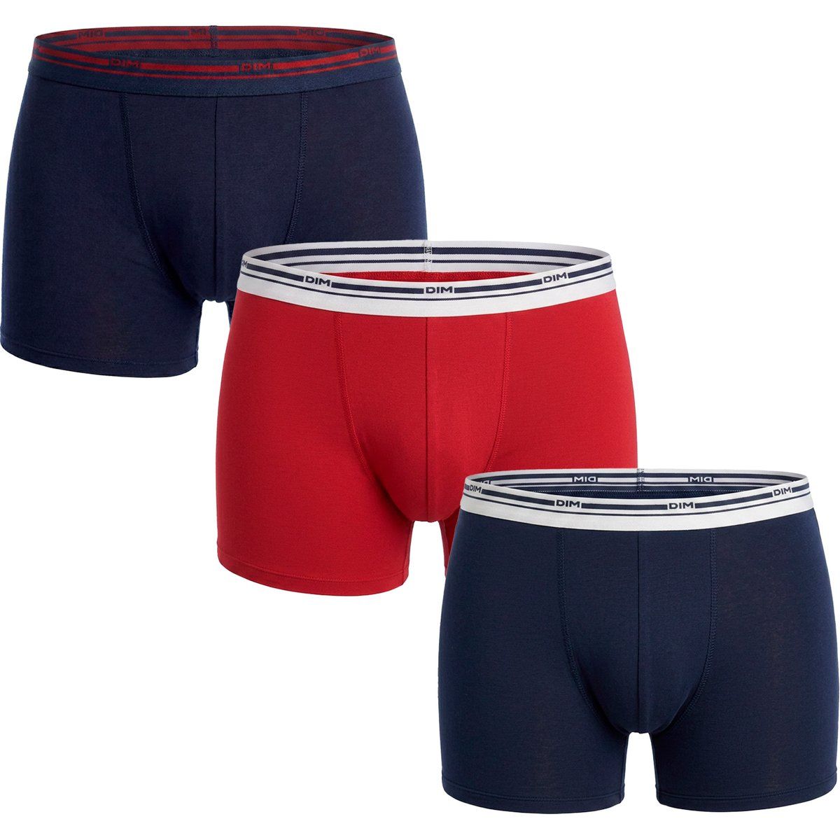 Set aus elastischen Baumwoll-Boxershorts
