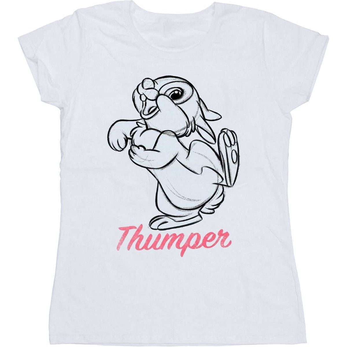 T-Shirt mit Klopfer-Grafikprint