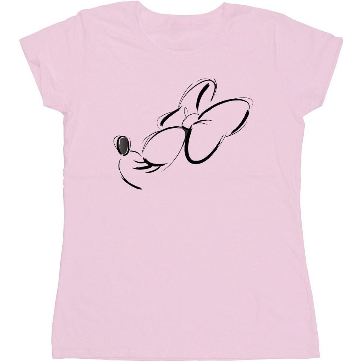 Nose Up Grafik-Skizzen-T-Shirt