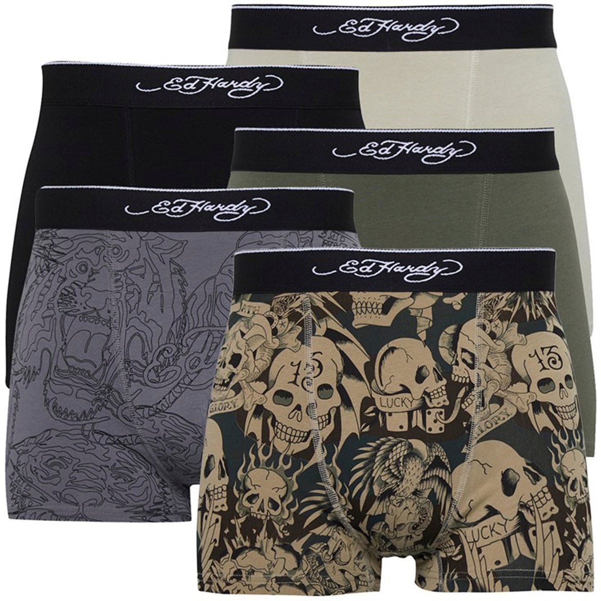 Boxershorts mit Grafik-Print Pack