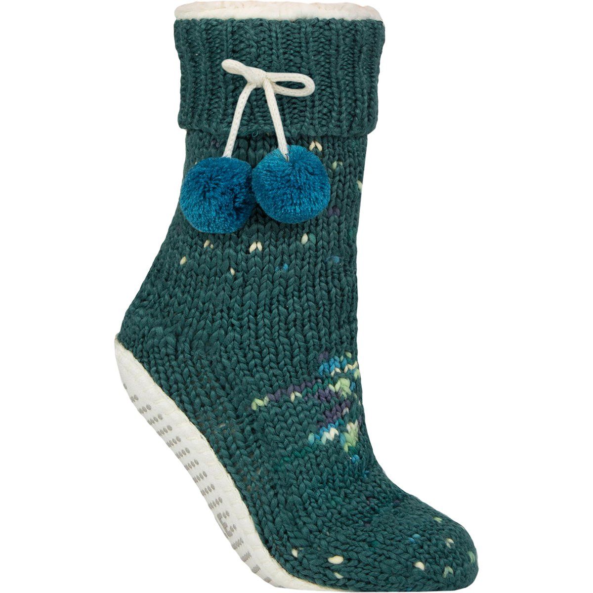 Gemütliche Mokassinsocken mit Sherpa-Futter