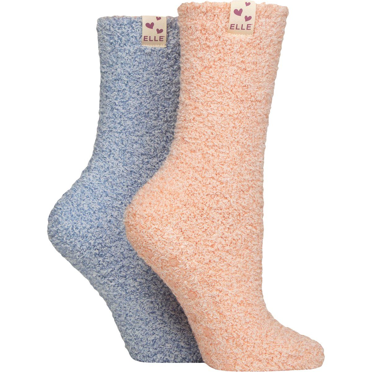 Kuschelige Teddy-Bettsocken im Doppelpack