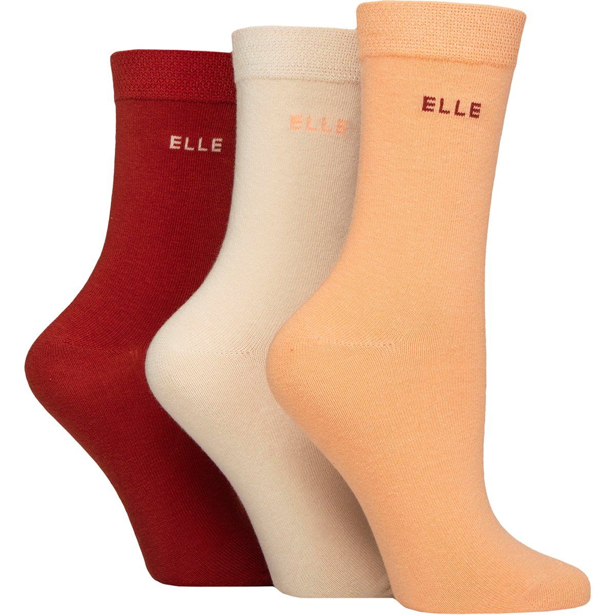 Weiche atmungsaktive Baumwollsocken im Set