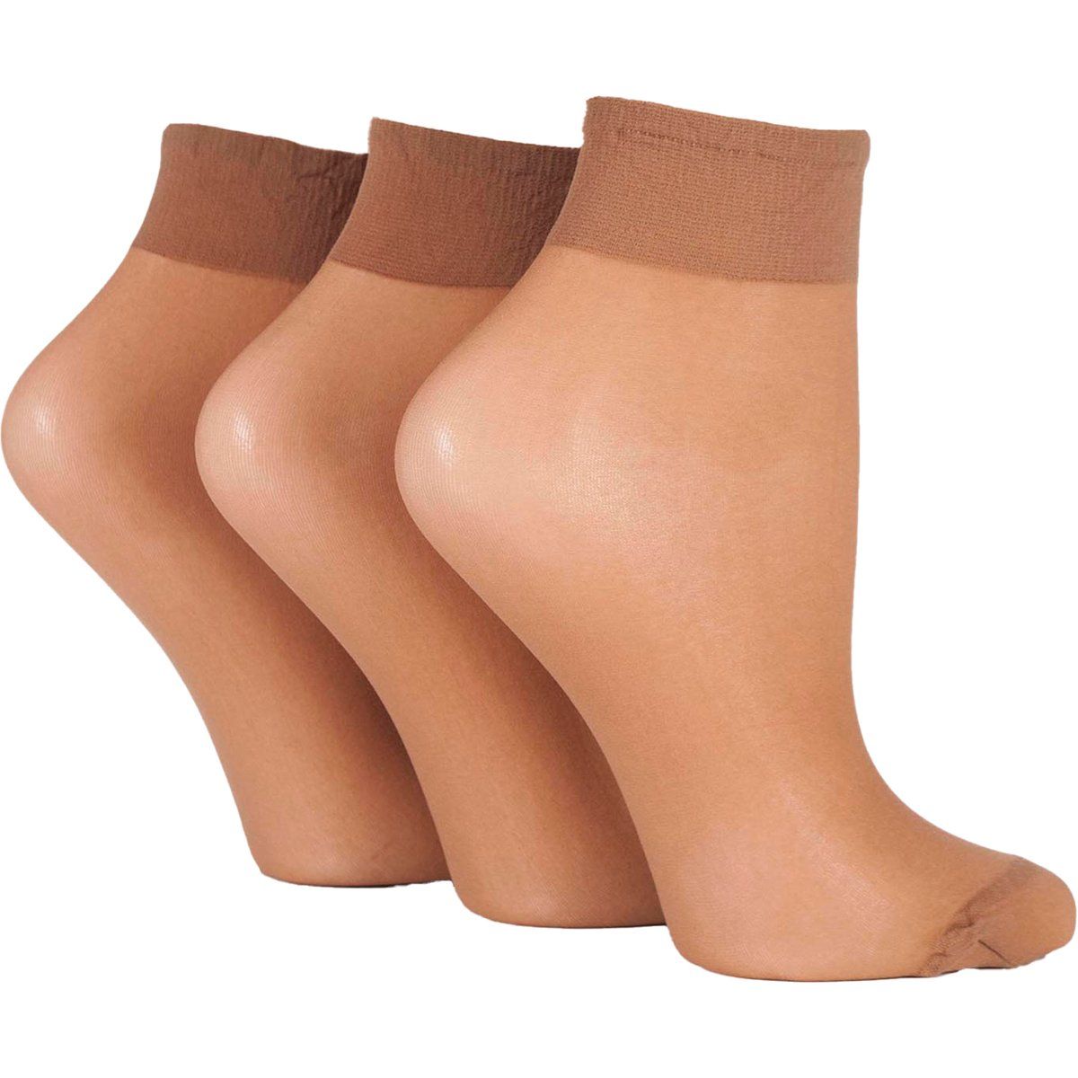 Transparente Nylon-Knöchelsocken