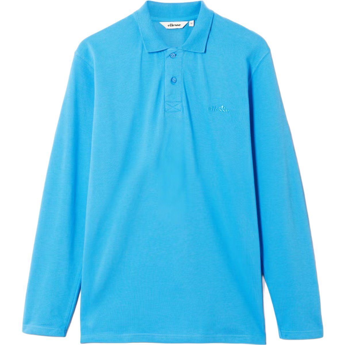 Klassisches Piqué-Langarm-Poloshirt