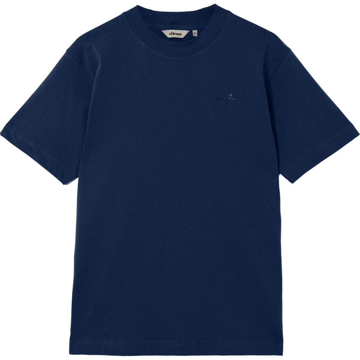 Oversized Baumwoll-T-Shirt mit Rundhalsausschnitt