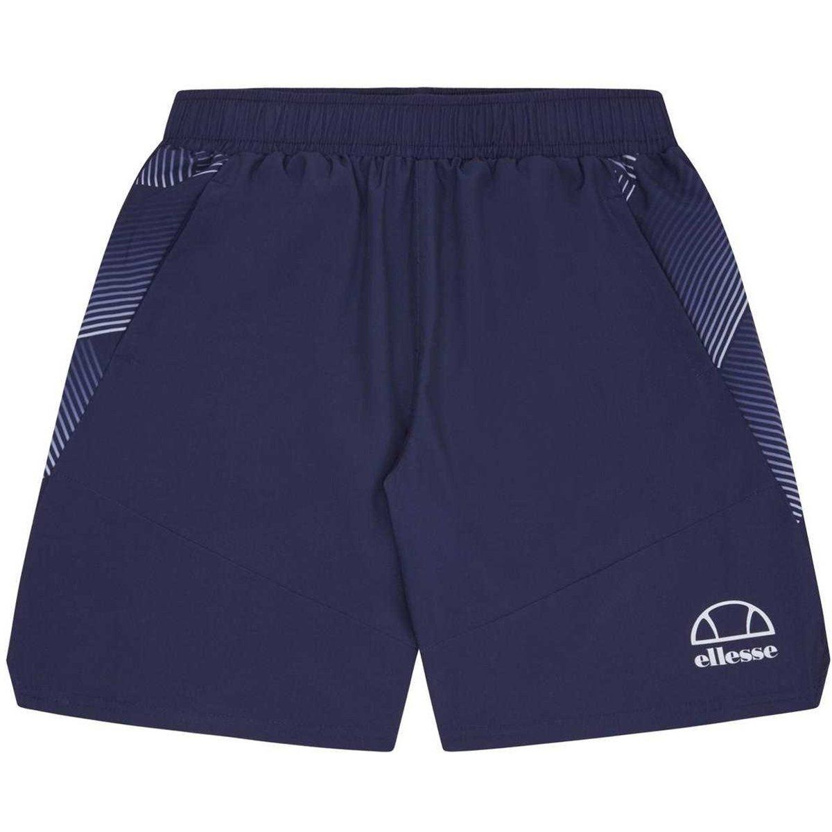 Sportshorts mit gemusterten Seitenbahnen