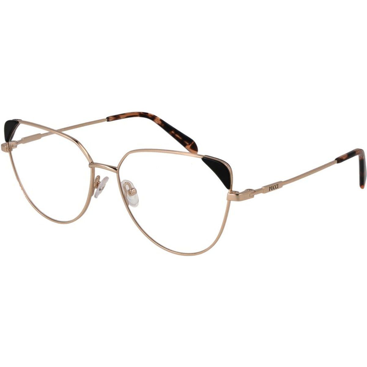 Elegante Cat-Eye Metallbrille