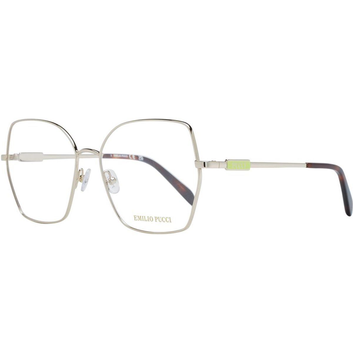 Elegante quadratische Brille aus Metall