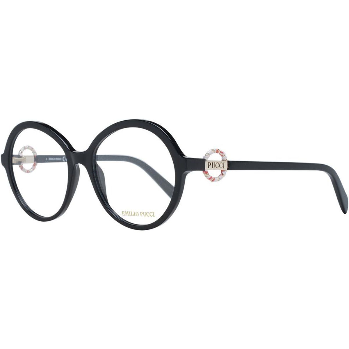 Elegante runde Acetat-Brillenfassung