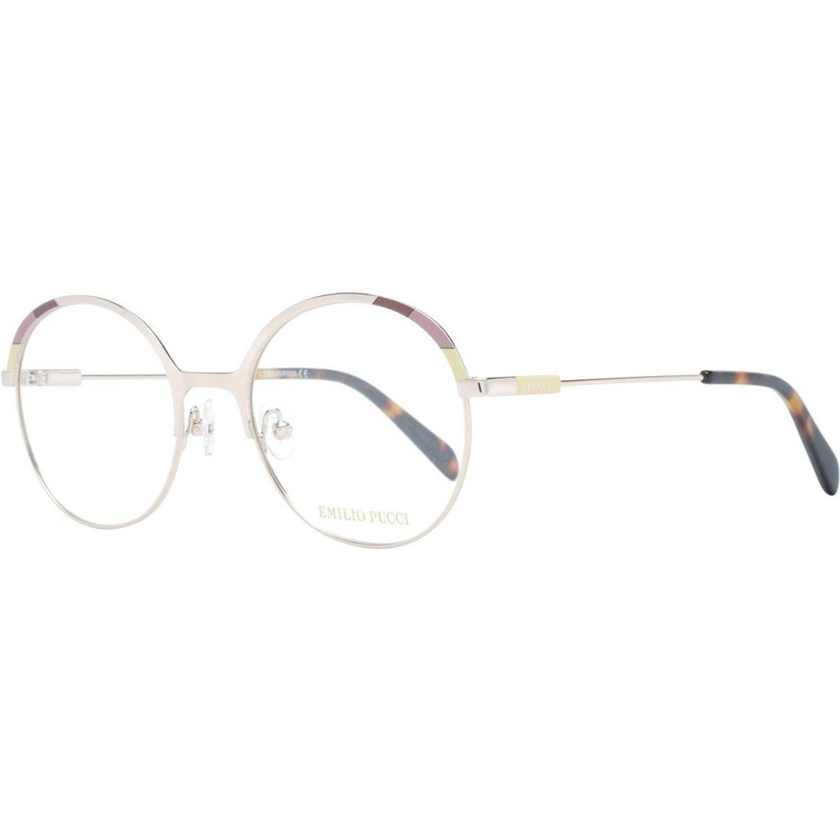 Elegante Runde Metallbrille