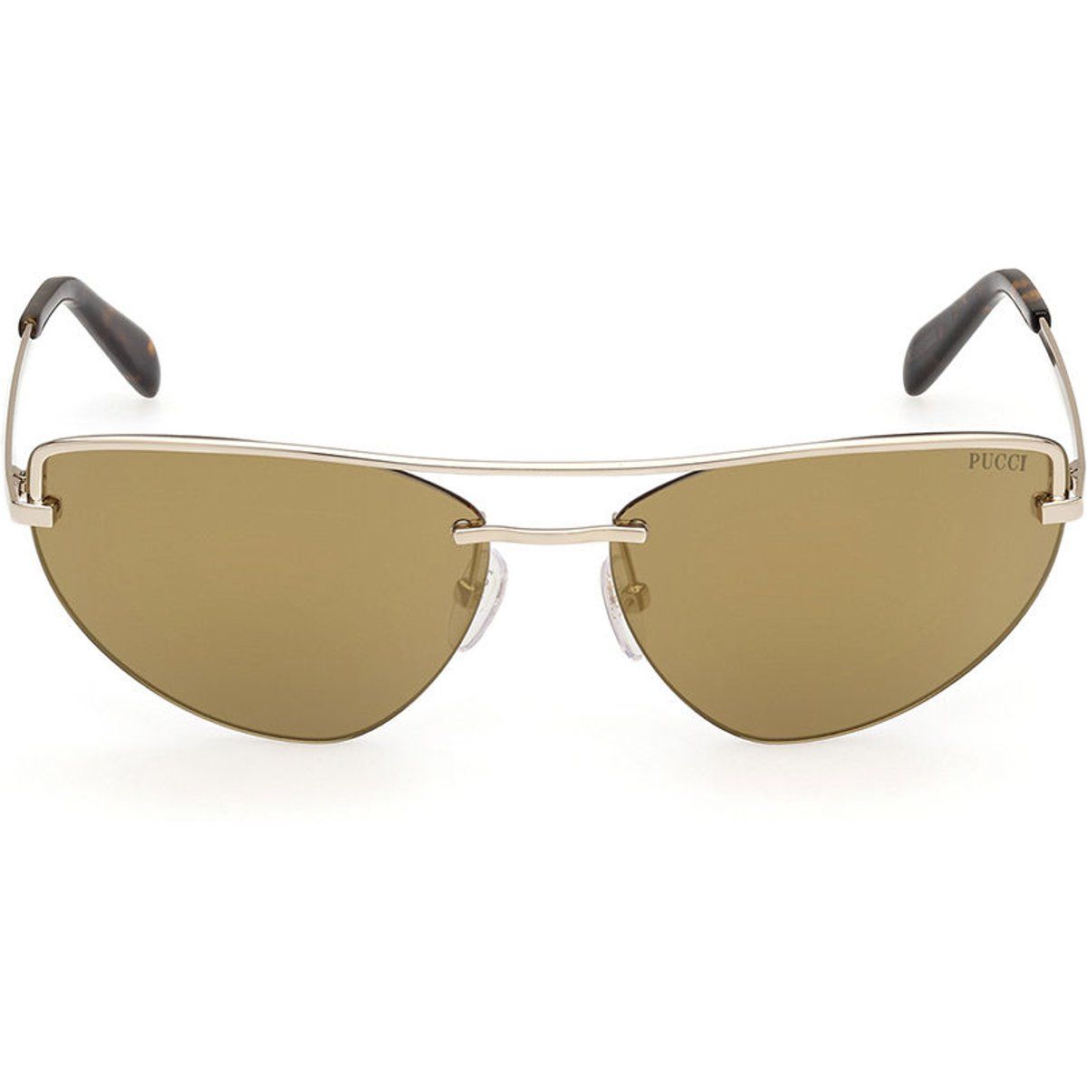 Schicke randlose Piloten-Sonnenbrille