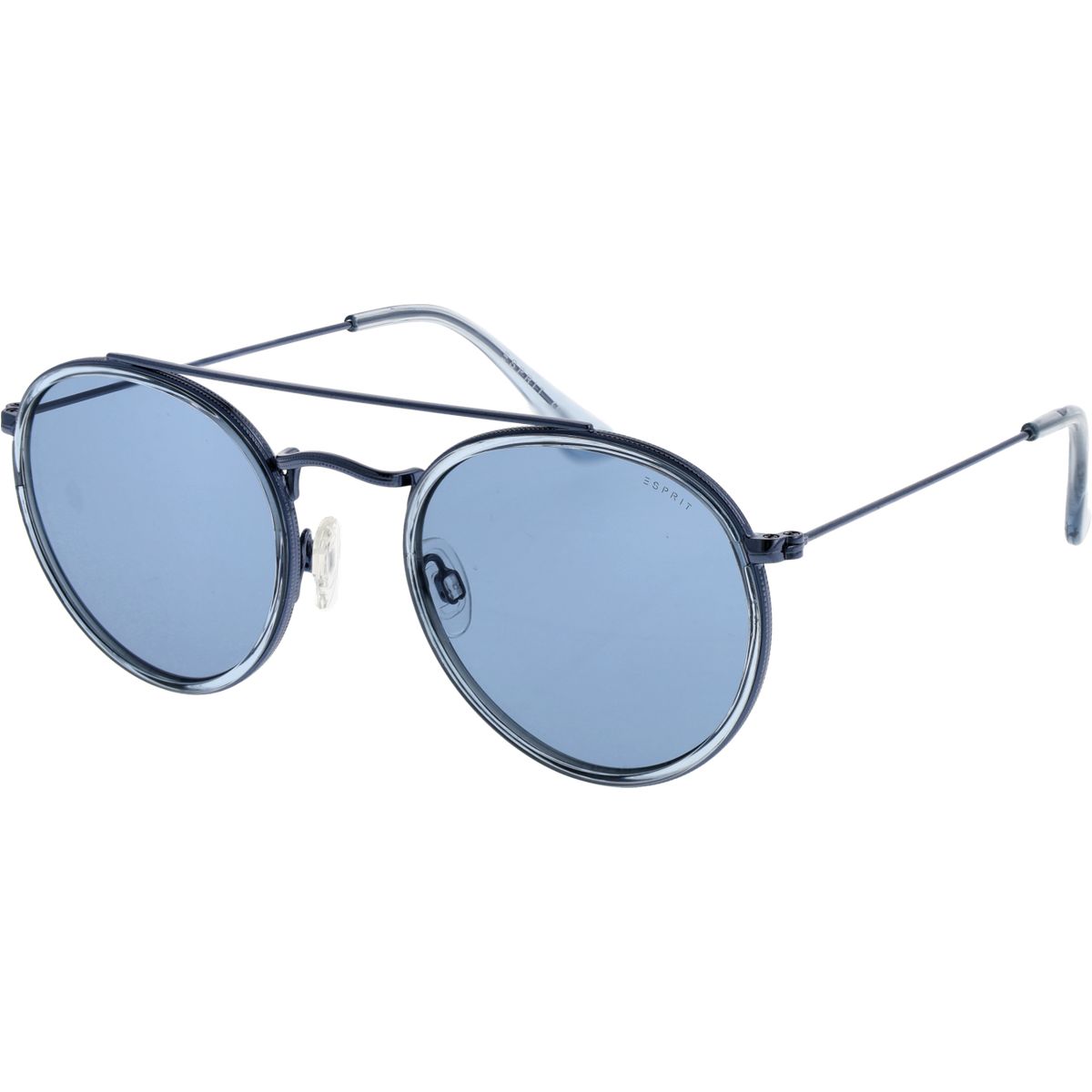 Runde Doppelsteg-Sonnenbrille