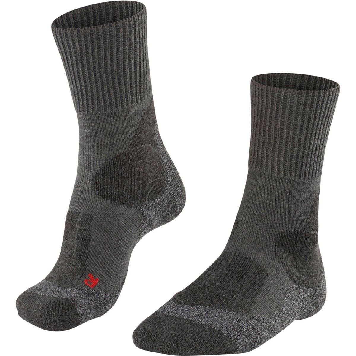 Gepolsterte Merino-Woll-Wandersocken