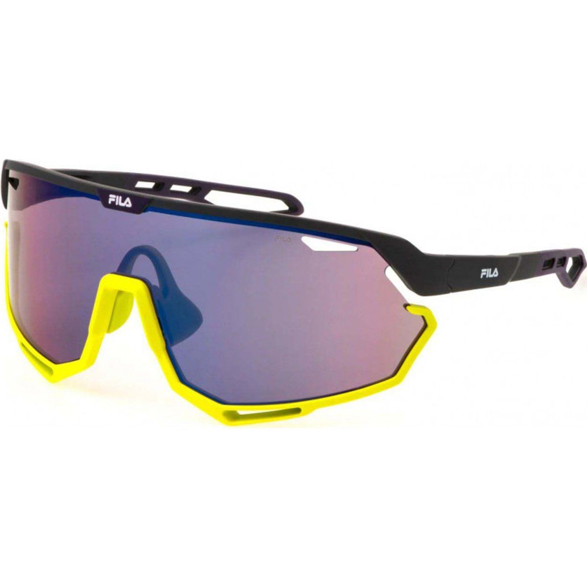 Sportliche Shield-Wrap-Sonnenbrille