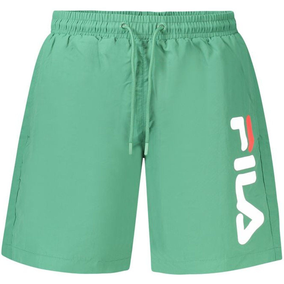 Sportliche Badeshorts mit Logo