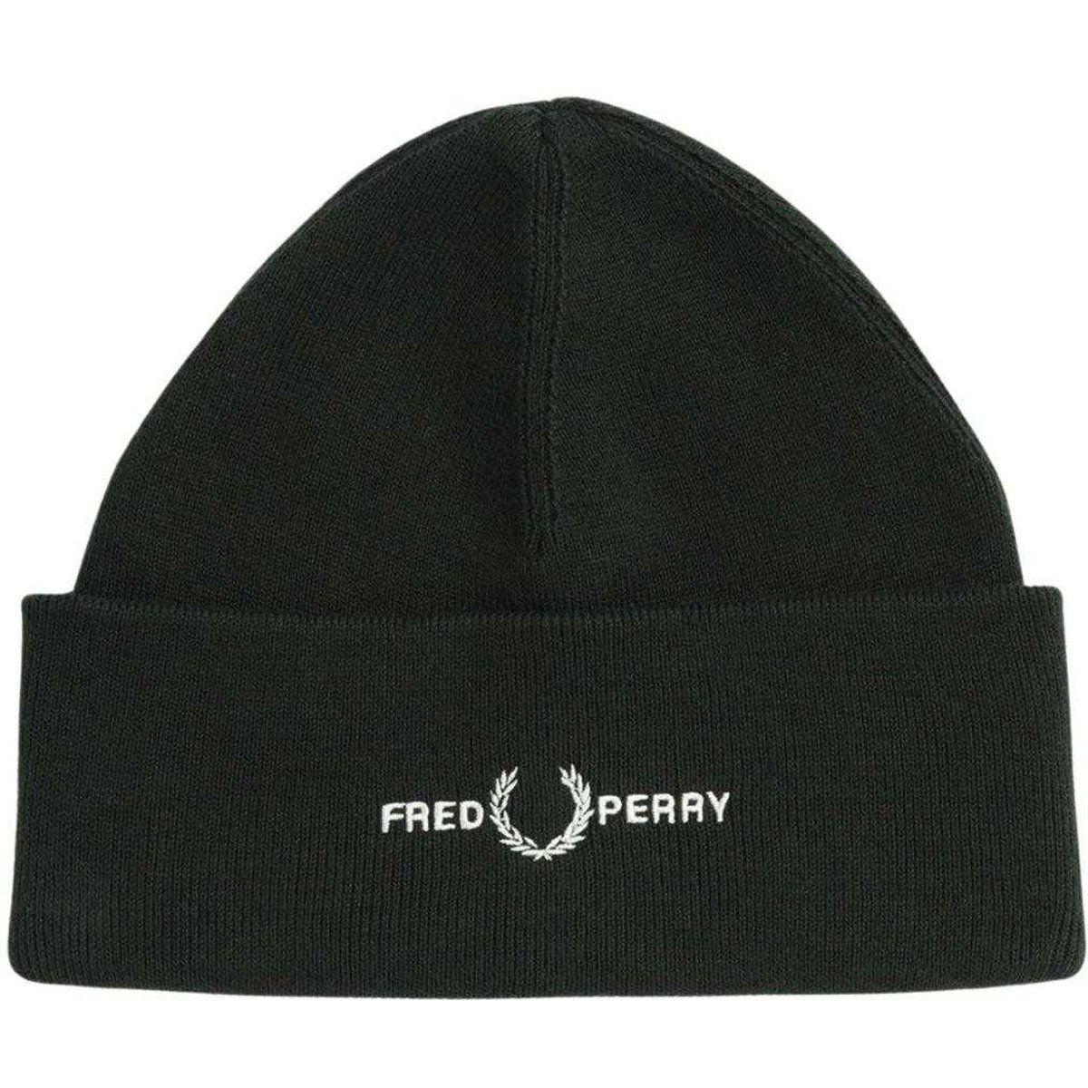 Rippstrick-Beanie mit Logo-Stickerei