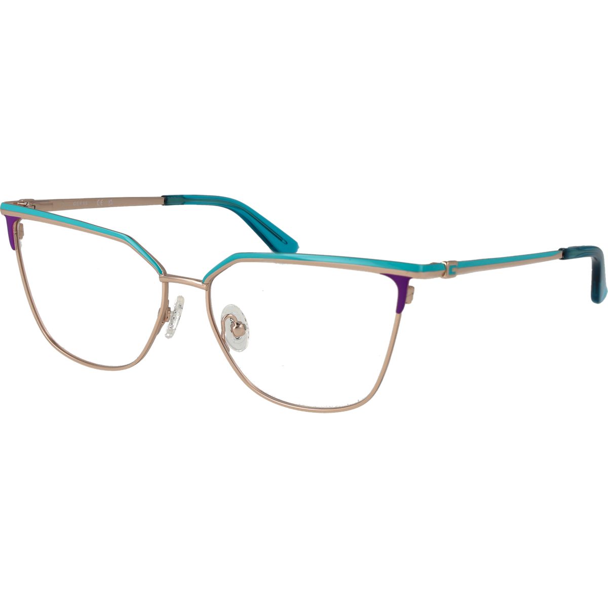 Geometrische Cat-Eye Brillenfassung