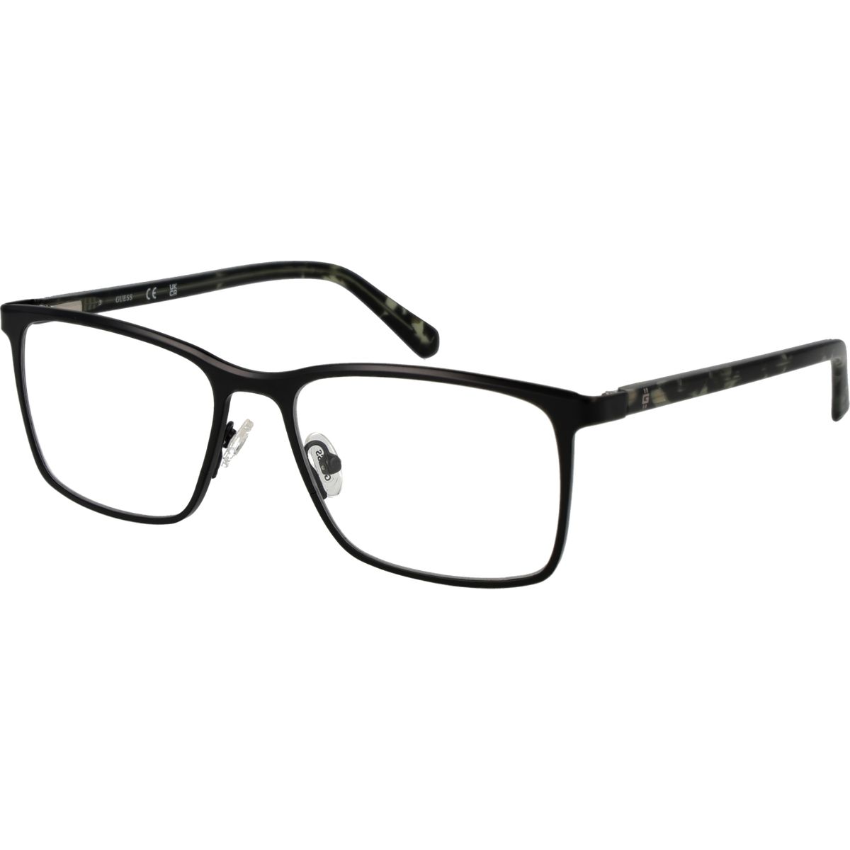 Klassische rechteckige Vollrandbrille
