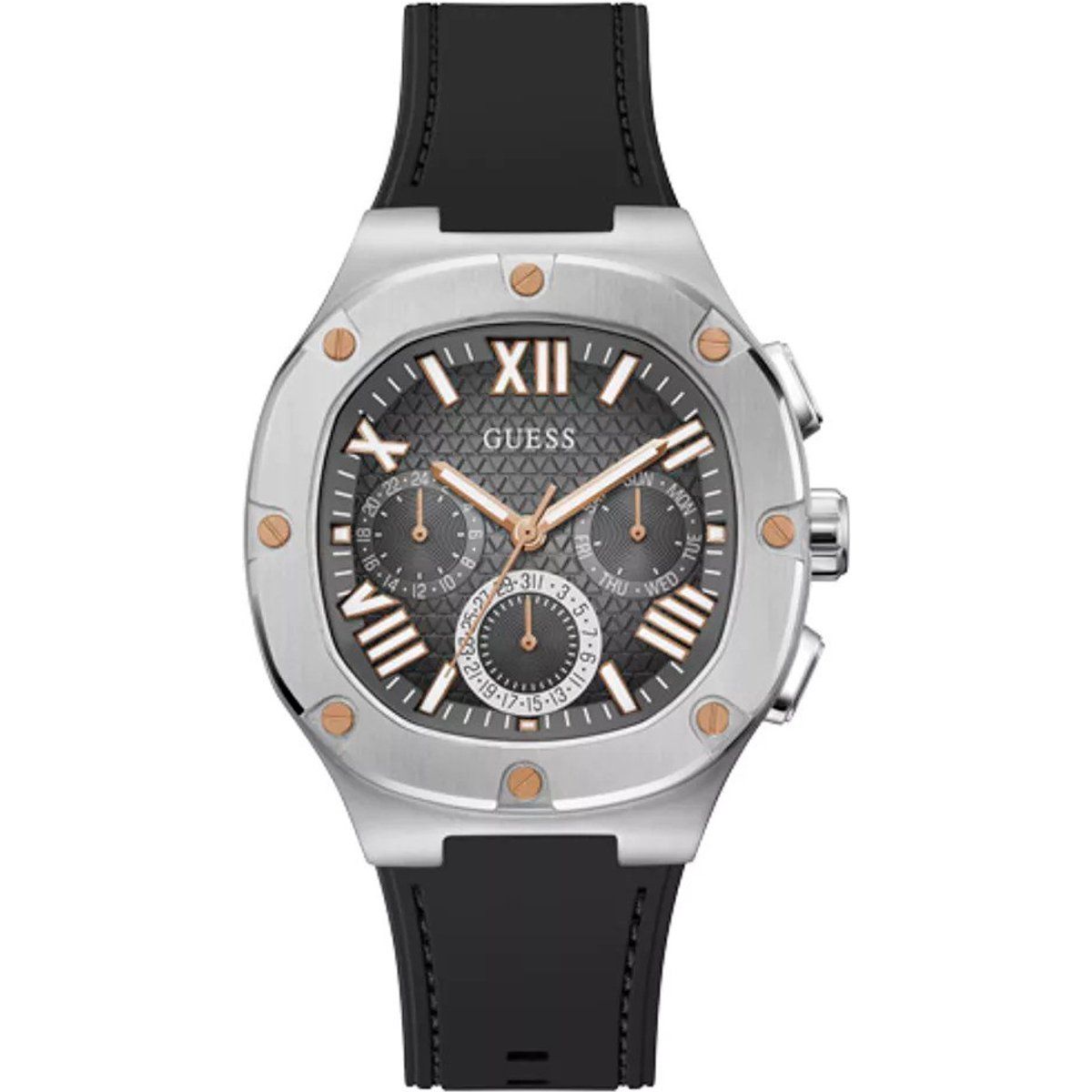 Moderne sportliche Uhr mit Multianzeige