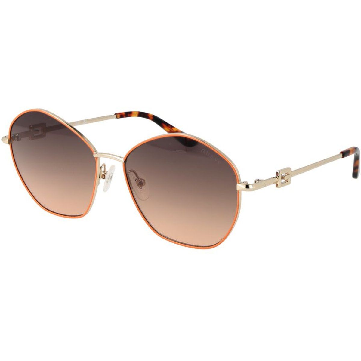 Geometrische Sonnenbrille mit Verlaufsgläsern