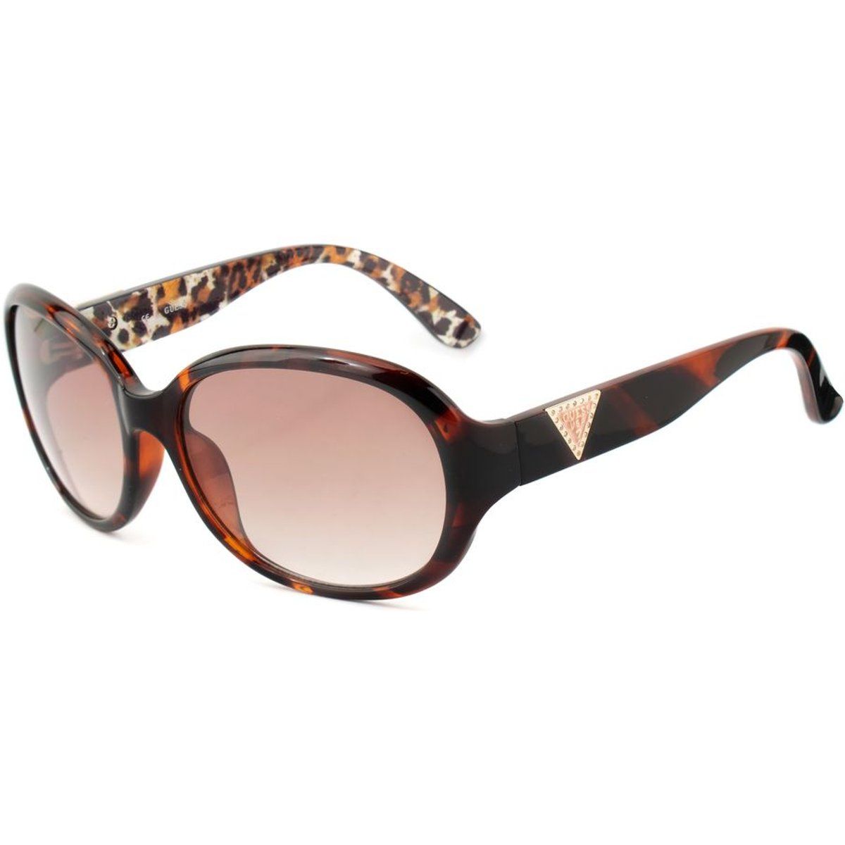 Elegante Sonnenbrille in Schildpatt-Optik
