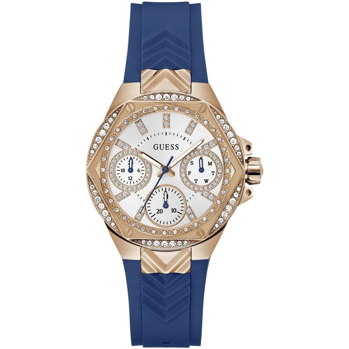 Elegantes Multifunktions-Accessoire mit Kristallbesatz