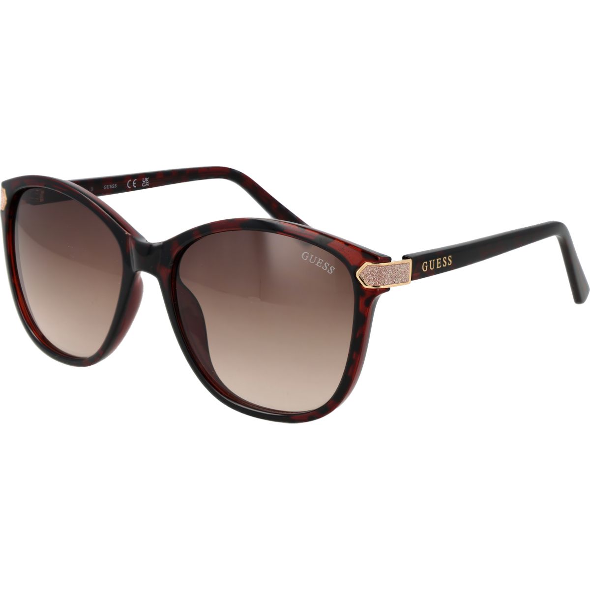 Oversized Schmetterlings-Sonnenbrille mit Verlauf