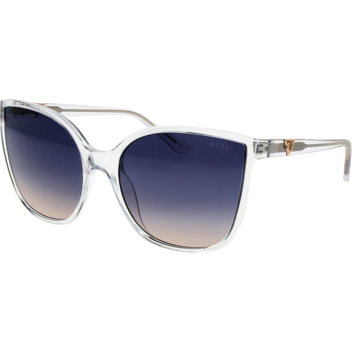 Oversized Schmetterlings-Sonnenbrille mit Farbverlauf