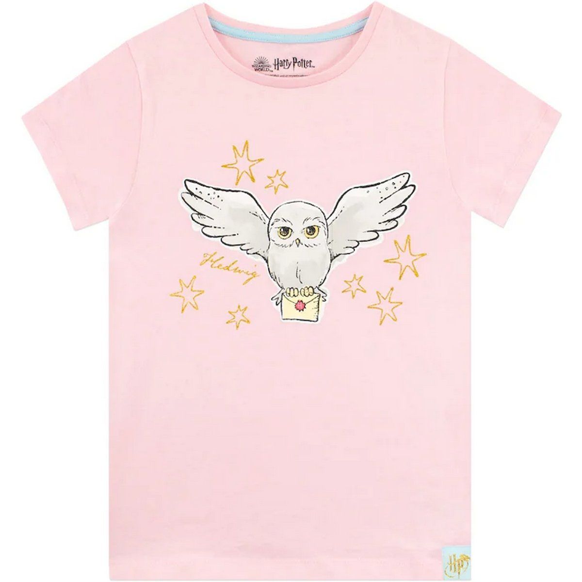 Hedwig Illustration Baumwoll-T-Shirt