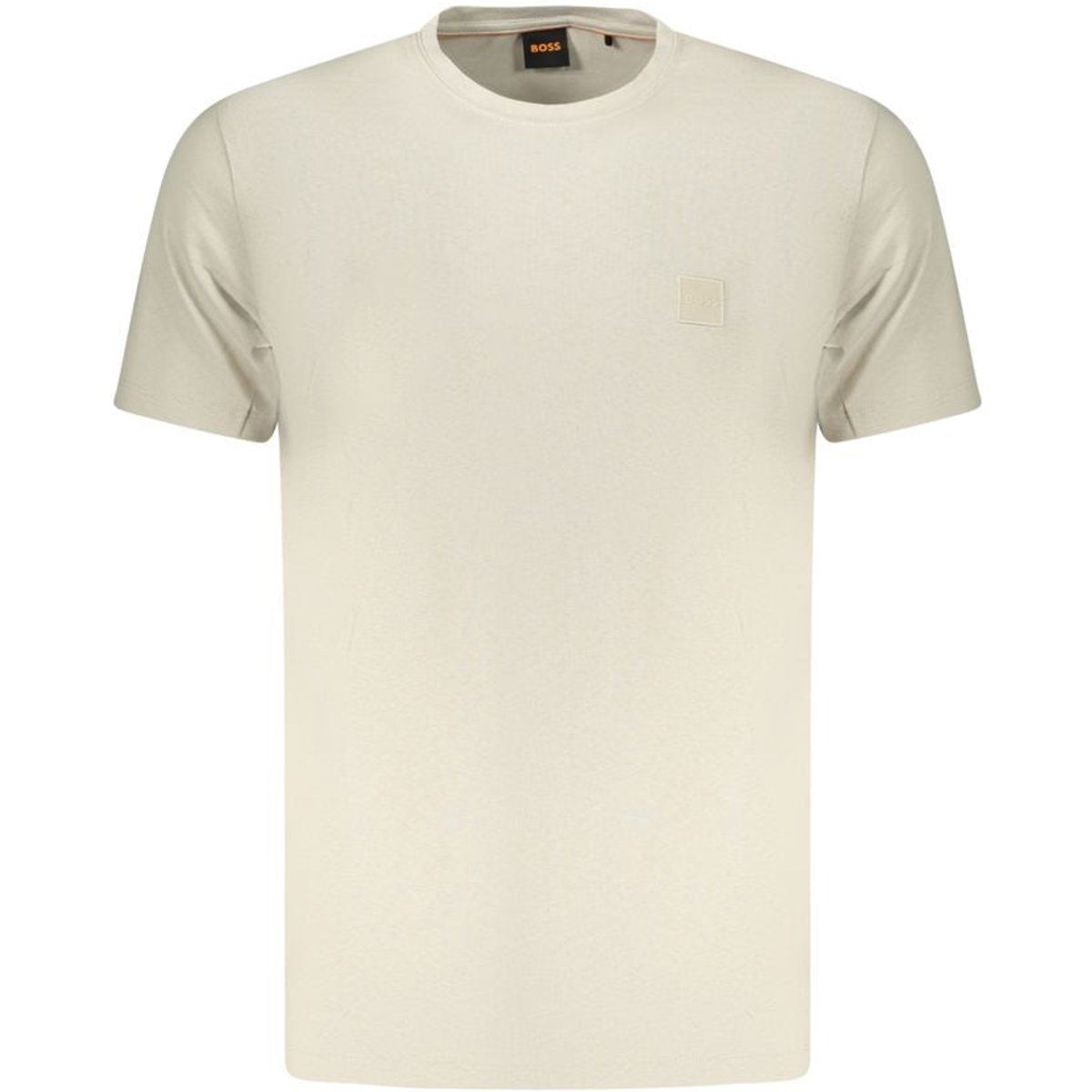 Minimalistisches Baumwoll-T-Shirt mit Logo