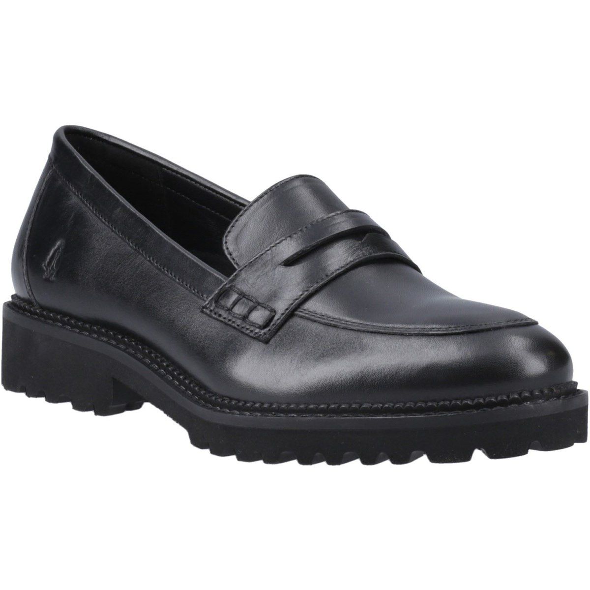 Chunky Penny-Loafer aus Leder